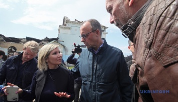 Поможем чем можем: лидер немецкой оппозиции посетил Ирпень