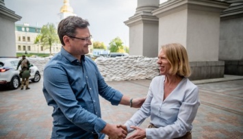 Кулеба встретился в Киеве с главой МИД Норвегии