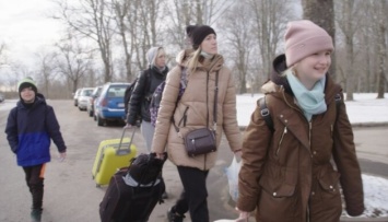Киевская кинодокументалистика снимает фильм об украинских беженцах в Латвии
