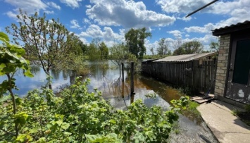 В Демидове на Киевщине из-за подрыва дамбы остаются подтопленными 50 домов