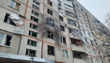 Один из районов Харькова снова обстреляли