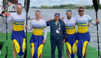 Сборная Украины завоевала 13 медалей на этапе Кубка мира по гребле в Польше
