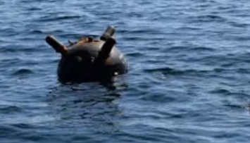 ВМС уничтожили еще одну российскую морскую мину у побережья Одесщины