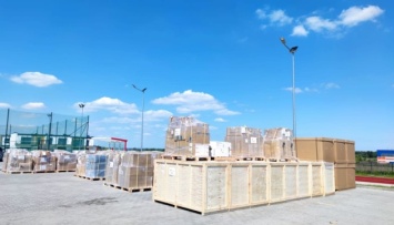 В Польшу прибыли первые 30 тонн гумпомощи для Украины от МВД Японии
