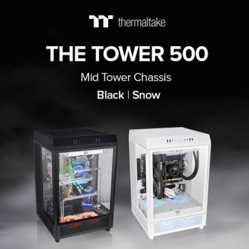 Thermaltake представляет The Tower 500, первый mid-tower корпус серии The Tower