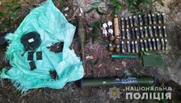 Полиция нашла на Киевщине спрятанное россиянами оружие