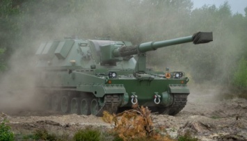 Польша передала Украине самоходные гаубицы «Krab»