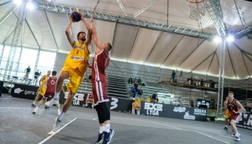 Мужская сборная Украины по баскетболу 3х3 выиграла этап Лиги наций