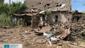 В пригороде Запорожья 20 домов повреждены вражескими обстрелами