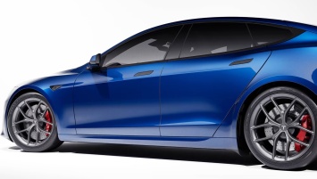 Tesla представила пакет расширения для Model S Plaid - теперь она может разгоняться до 322 км/ч