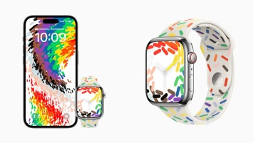 Apple представила новый ремешок Pride Edition для Apple Watch