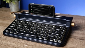 Беспроводная клавиатура Fineday 3.0 Aluminum Edition в виде печатной машинки