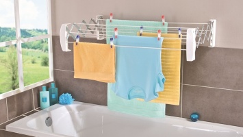 Как сушить белье в маленькой квартире