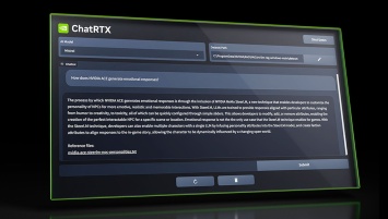 Чат-бот Nvidia поддерживает ИИ-модель Google Gemma, поиск фото и голосовые запросы