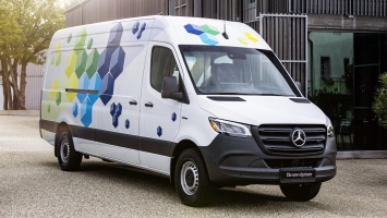 Новый электрический Mercedes Sprinter