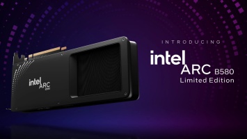 Представлены видеокарты Intel Arc B580 и Arc B570