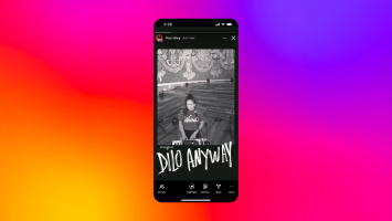 Instagram добавил звук в сторис со Spotify